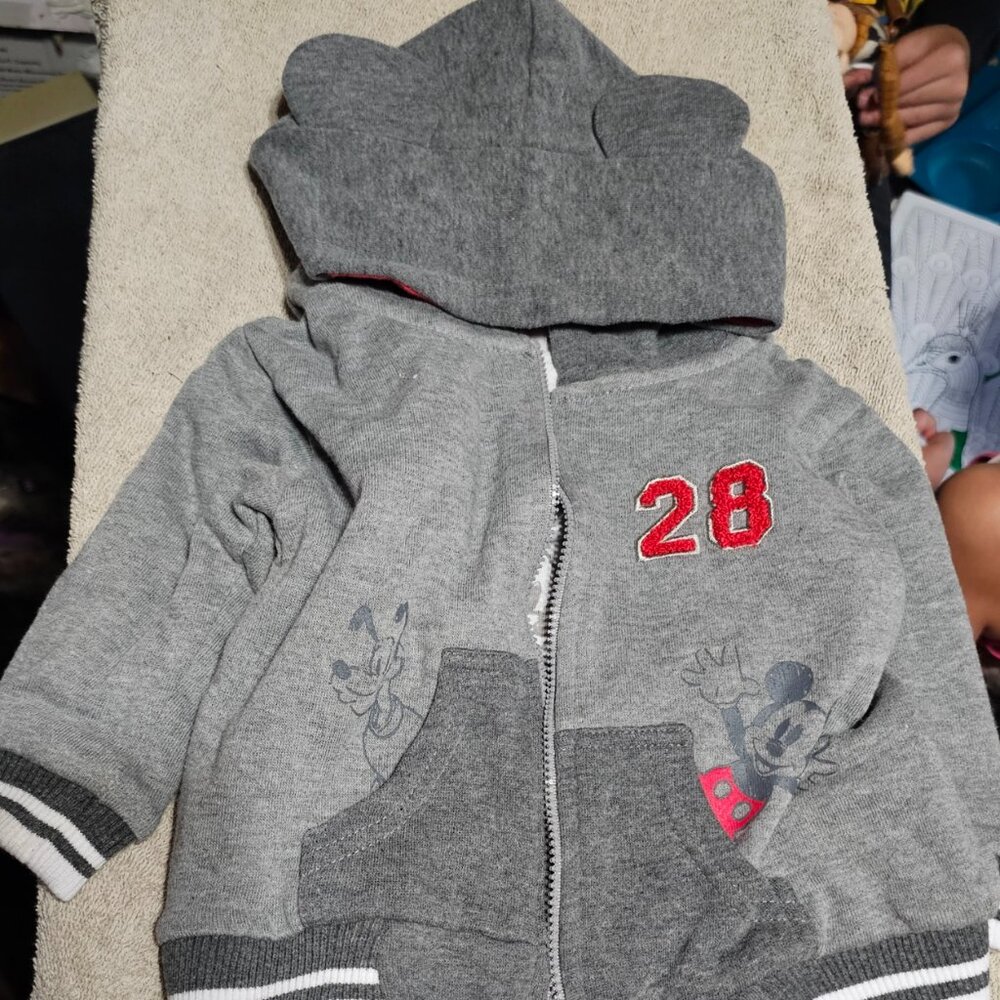Mickey Mouse jacket and onesie
